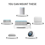 AhaStyle DD96 スタンド壁掛け収納スタンド、Amazon Echo Dot 3/4用、Google Wifi用、Apple HomePod Mini用
