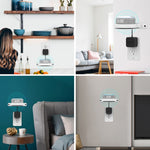 AhaStyle DD96 スタンド壁掛け収納スタンド、Amazon Echo Dot 3/4用、Google Wifi用、Apple HomePod Mini用