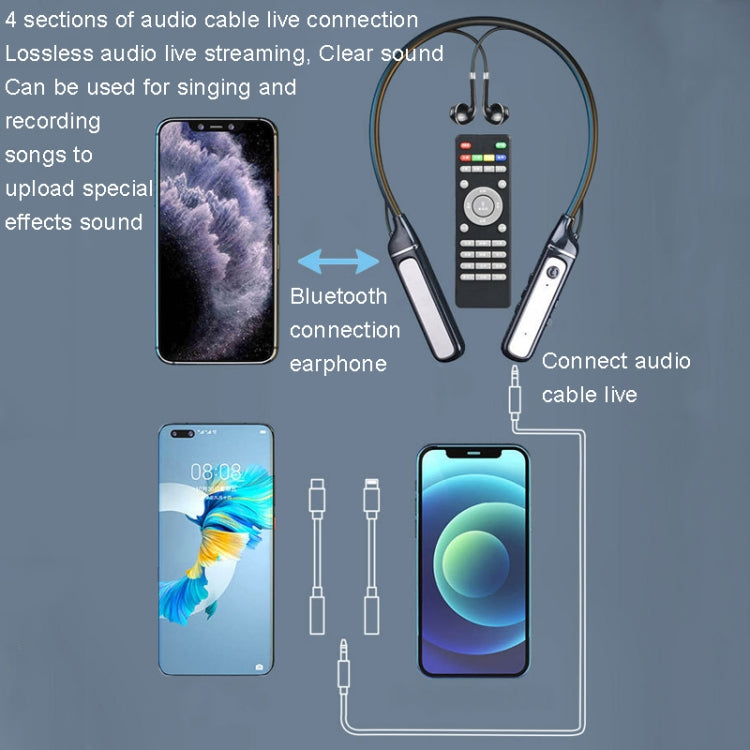 SN-537K 5.3 Bluetoothライブイヤホン 内蔵サウンドカード ワイヤレスレシーバー スポーツイヤホン