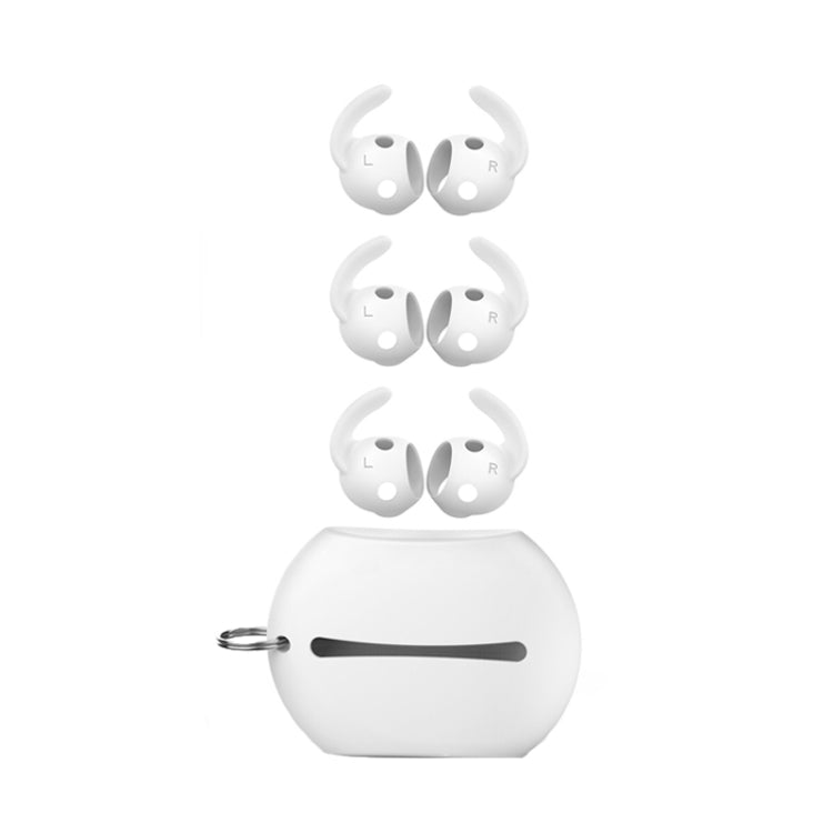 Beats Studio Buds AhaStyle PT172用イヤホンシリコンイヤーキャップ、スタイル：イヤーキャップ x 3＋ケース（ホワイト）、イヤーキャップ x 3＋ケース（レッド）、イヤーキャップ x 3＋ケース（ブラック）、イヤーキャップ（ホワイト）、イヤーキャップ（ブラック）、イヤーキャップ（レッド）