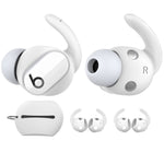 Beats Studio Buds AhaStyle PT172用イヤホンシリコンイヤーキャップ、スタイル：イヤーキャップ x 3＋ケース（ホワイト）、イヤーキャップ x 3＋ケース（レッド）、イヤーキャップ x 3＋ケース（ブラック）、イヤーキャップ（ホワイト）、イヤーキャップ（ブラック）、イヤーキャップ（レッド）