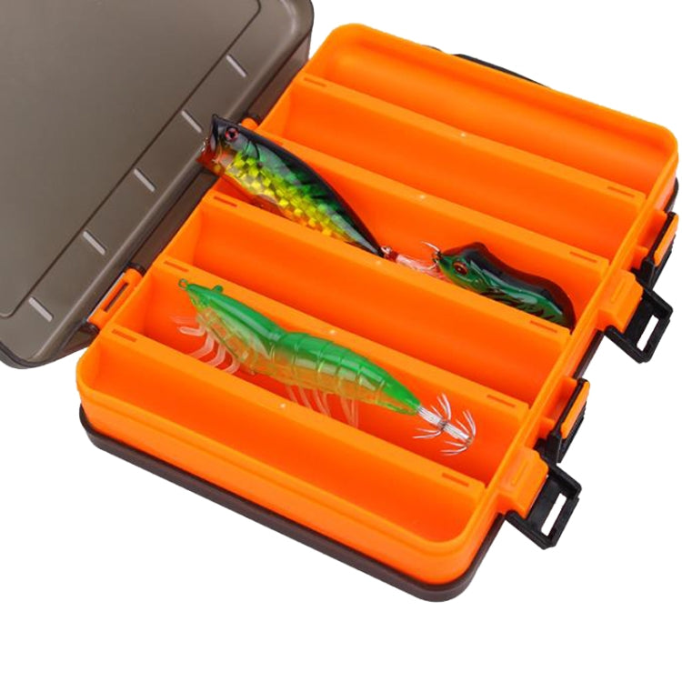 両面ルアーツールボックス 透明餌オーガナイザー、HB326 10グリッド、HB327 14グリッド