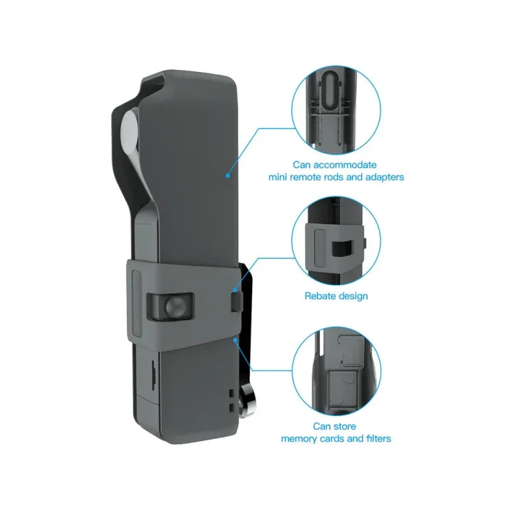 DJI OSMO Pocket 2 RCSTQ キャリングケース 収納バッグ ボックス ストラップ付き、DJI OSMO Pocket 2用