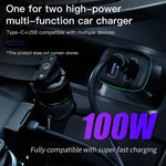 DJI Mavic 3/Mini 2 RCSTQ 100W 2-in-1 カーチャージャー、DJI Mavic 3/Mini 2用