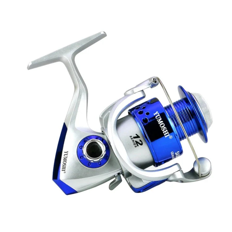 YUMOSHI SAシリーズ スピニングリール プラスチックヘッド釣りリール 釣り竿リール、SA1000、SA2000、SA3000、SA4000、SA5000、SA6000、SA7000