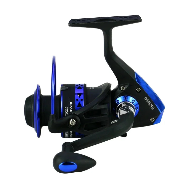 釣りリール スピニング 強力メタルスプール 高速海釣りリール、YUMOSHI BK1000、YUMOSHI BK2000、YUMOSHI BK3000、YUMOSHI BK4000、YUMOSHI BK5000、YUMOSHI BK6000、YUMOSHI BK7000