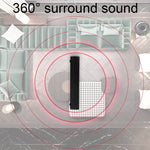 BT809S デスクトップ ロングゲーミング Bluetoothスピーカー コンピュータ USBプラグイン インテリジェントアンビエントライトオーディオ