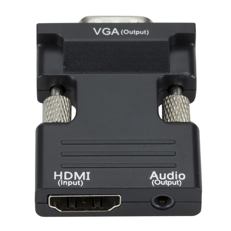 プロジェクター HDMI アダプター オーディオケーブル付き コンピューター HDコンバーター、HDMI to VGA、VGA to HDMI