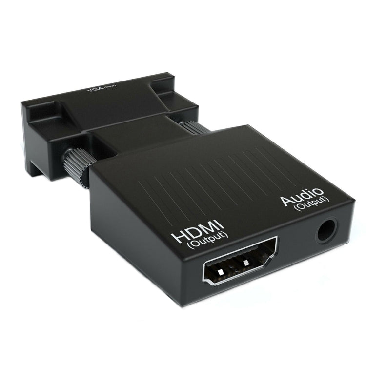 プロジェクター HDMI アダプター オーディオケーブル付き コンピューター HDコンバーター、HDMI to VGA、VGA to HDMI