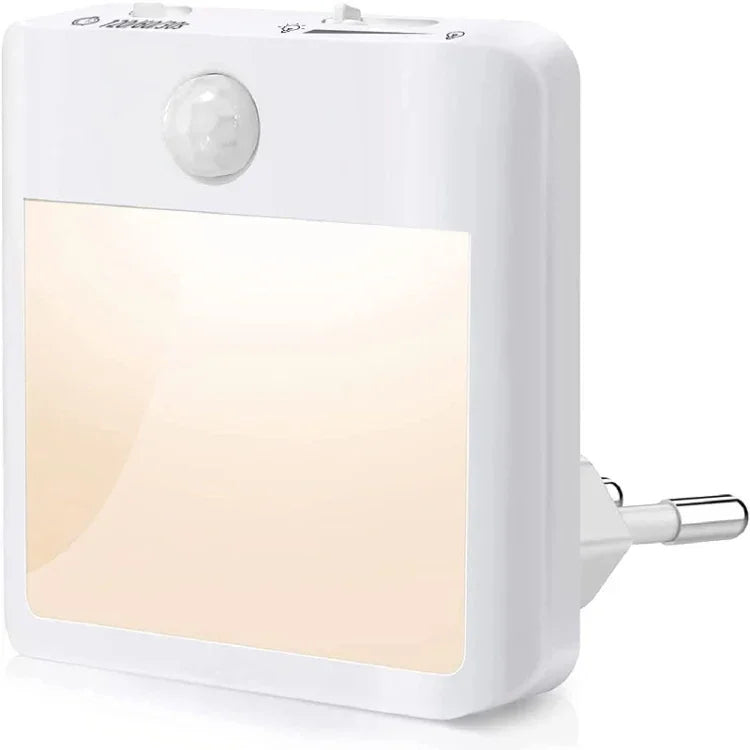 NL2101モーションセンサーLEDナイトライトACプラグ調光スリープライト、仕様：NL2101暖色EUプラグ、NL2101暖色＆白色EUプラグ、NL2101暖色USプラグ、NL2101暖色＆白色USプラグ、NL2101暖色UKプラグ、NL2101暖色＆白色UKプラグ
