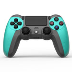 KM048 PS4用Bluetooth無線ゲームパッドコントローラー4.0 ライトバー付き、KM048（バイタリティオレンジ）、KM048（ローズピンク）、KM048（レモンイエロー）、KM048（マウンテンブルー）、KM048（バトルグレー）、KM048（エレガントシルバー）、KM048（エレガントホワイト）、KM048（ミントグリーン）