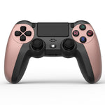 KM048 PS4用Bluetooth無線ゲームパッドコントローラー4.0 ライトバー付き、KM048（バイタリティオレンジ）、KM048（ローズピンク）、KM048（レモンイエロー）、KM048（マウンテンブルー）、KM048（バトルグレー）、KM048（エレガントシルバー）、KM048（エレガントホワイト）、KM048（ミントグリーン）