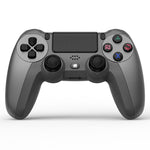 KM048 PS4用Bluetooth無線ゲームパッドコントローラー4.0 ライトバー付き、KM048（バイタリティオレンジ）、KM048（ローズピンク）、KM048（レモンイエロー）、KM048（マウンテンブルー）、KM048（バトルグレー）、KM048（エレガントシルバー）、KM048（エレガントホワイト）、KM048（ミントグリーン）