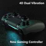 KM048 PS4用Bluetooth無線ゲームパッドコントローラー4.0 ライトバー付き、KM048（バイタリティオレンジ）、KM048（ローズピンク）、KM048（レモンイエロー）、KM048（マウンテンブルー）、KM048（バトルグレー）、KM048（エレガントシルバー）、KM048（エレガントホワイト）、KM048（ミントグリーン）