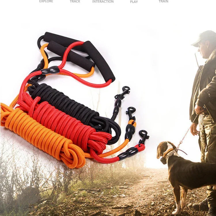 Sh36 ロッククライミングロープ ペットリード 太くて長い犬用トレーニング追跡ロープ 1.5m、2m、5m、10m、3m