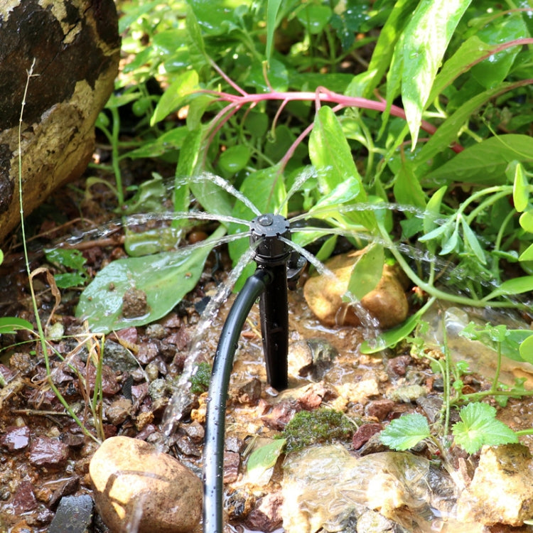 FH-118 13cm 調整可能 8穴 地面プラグドリッパー 園芸灌漑システム給水ノズル 赤帽子 黒帽子