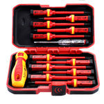 RDEER VDE-9913 13-in-1 絶縁ドライバーセット 電気工用ドライバー工具 VDE-9913