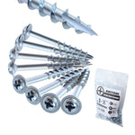 RUITOOL ST4 100個 木工用斜穴ネジ 半ねじセルフタッピングプラスボルト 25mm、32mm、38mm、50mm、63mm