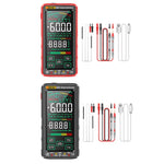 ANENG 683 スマートタッチスクリーン自動レンジ充電式マルチメーター、683 レッド、683 ブラック
