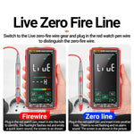 ANENG 683 スマートタッチスクリーン自動レンジ充電式マルチメーター、683 レッド、683 ブラック
