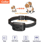 2-in-1 電動犬用フェンス＆リモートトレーニング首輪 調節可能振動＆ショック、1匹用、2匹用、3匹用