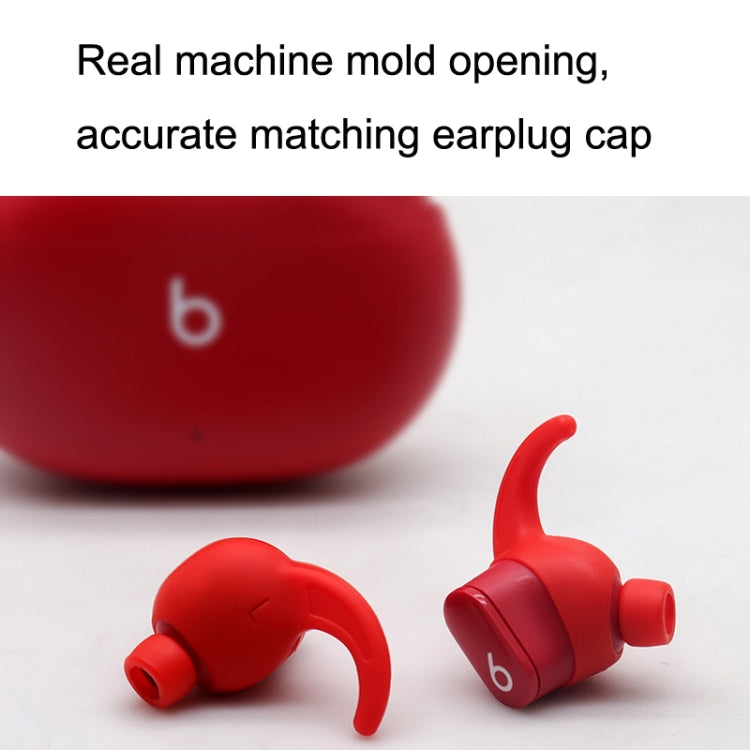 Beats Studio Buds用ワイヤレスBluetoothイヤホンシリコン滑り止めイヤーキャップ2ペア