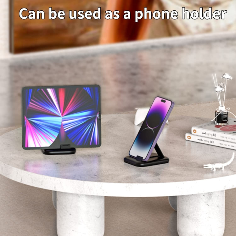 HE-C098 多機能USBアダプター充電ケーブルキット メイクアップミラー＆スマホホルダー付き、HE-C098 ブラック、HE-C098 ホワイト