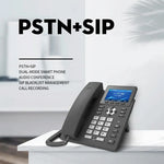 S135 PSTN+SIPデュアルモード録音スマートフォン 6方向VOIPネットワーク電話 IP電話、S135