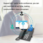 S135 PSTN+SIPデュアルモード録音スマートフォン 6方向VOIPネットワーク電話 IP電話、S135