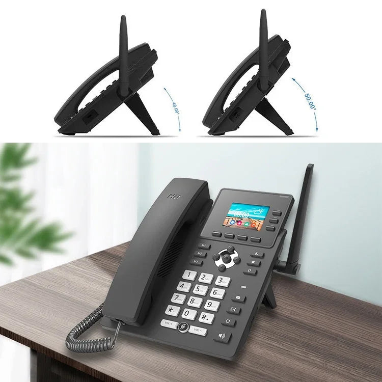 S01 スマートVOIPネットワーク電話 4Gフルネットコム SIP音声会議 ビジネスオフィス用ワイヤレス固定電話、S01