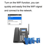 S01 スマートVOIPネットワーク電話 4Gフルネットコム SIP音声会議 ビジネスオフィス用ワイヤレス固定電話、S01