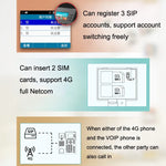 S01 スマートVOIPネットワーク電話 4Gフルネットコム SIP音声会議 ビジネスオフィス用ワイヤレス固定電話、S01