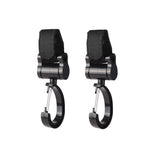 2個セットユニバーサルベビーストローラーフックアクセサリー 360度粘着フック、粘着フック（ピンク）、粘着フック（イエロー）、粘着フック（ブラック）