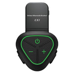 LX1 オートバイ用ハーフヘルメット 防水 ワイヤレス5.3 Bluetoothヘッドセット、英語