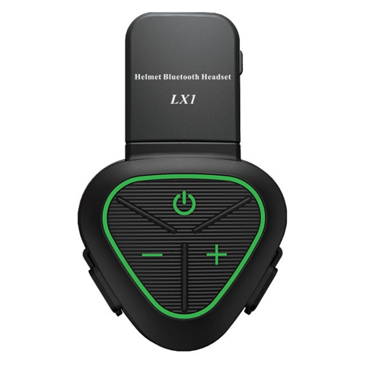 LX1 オートバイ用ハーフヘルメット 防水 ワイヤレス5.3 Bluetoothヘッドセット、英語