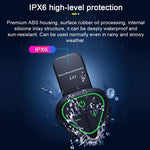 LX1 オートバイ用ハーフヘルメット 防水 ワイヤレス5.3 Bluetoothヘッドセット、英語