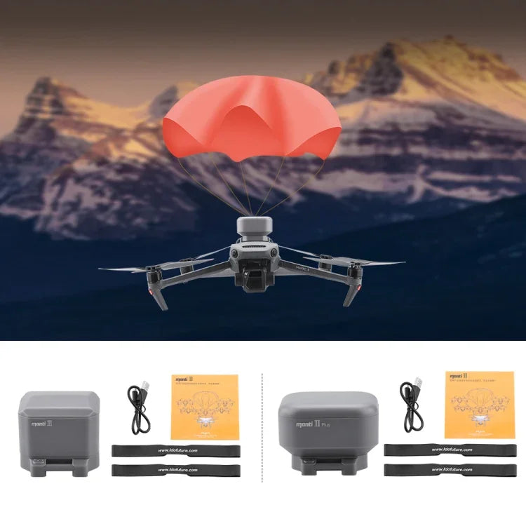 DJI Mavic Air 2 / 2S / Mavic 3用パラシュート 安全性向上、Manti 3、Manti 3 Plus、Manti 3交換用アンブレラキャビン、Manti 3 Plus交換用アンブレラキャビン