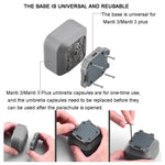 DJI Mavic Air 2 / 2S / Mavic 3用パラシュート 安全性向上、Manti 3、Manti 3 Plus、Manti 3交換用アンブレラキャビン、Manti 3 Plus交換用アンブレラキャビン