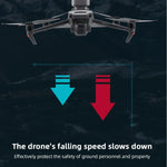 DJI Mavic Air 2 / 2S / Mavic 3用パラシュート 安全性向上、Manti 3、Manti 3 Plus、Manti 3交換用アンブレラキャビン、Manti 3 Plus交換用アンブレラキャビン
