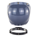 Motorcycle Helmet Three-Button Windproof Lens With Bracket