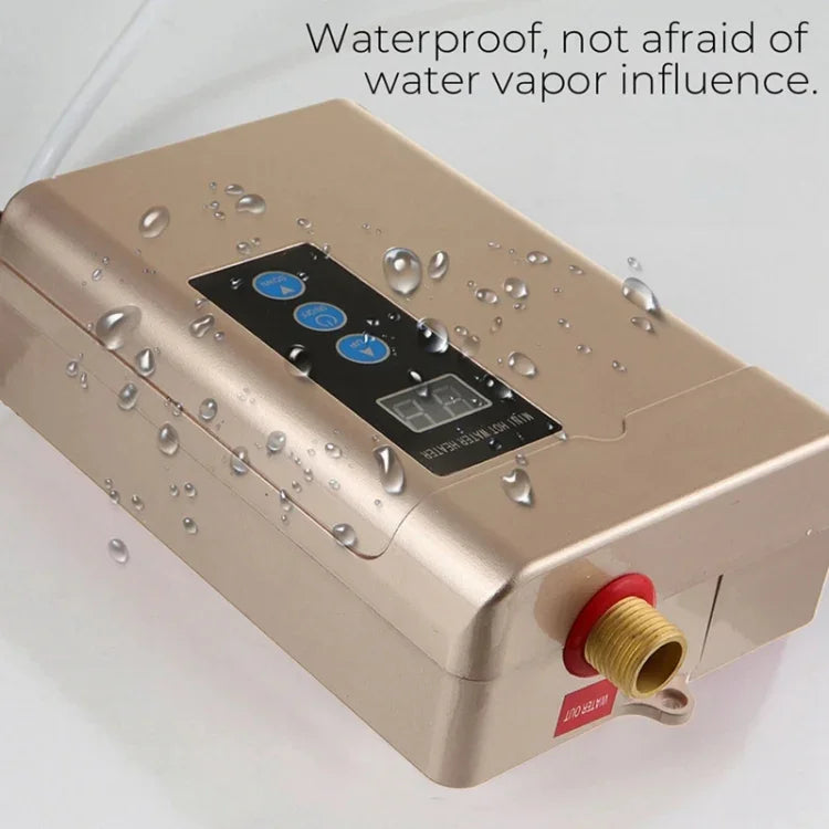 リモコン付き電気温水器 温度調節可能 USプラグ3000W、UKプラグ3000W、EUプラグ4000W、AUプラグ4000W