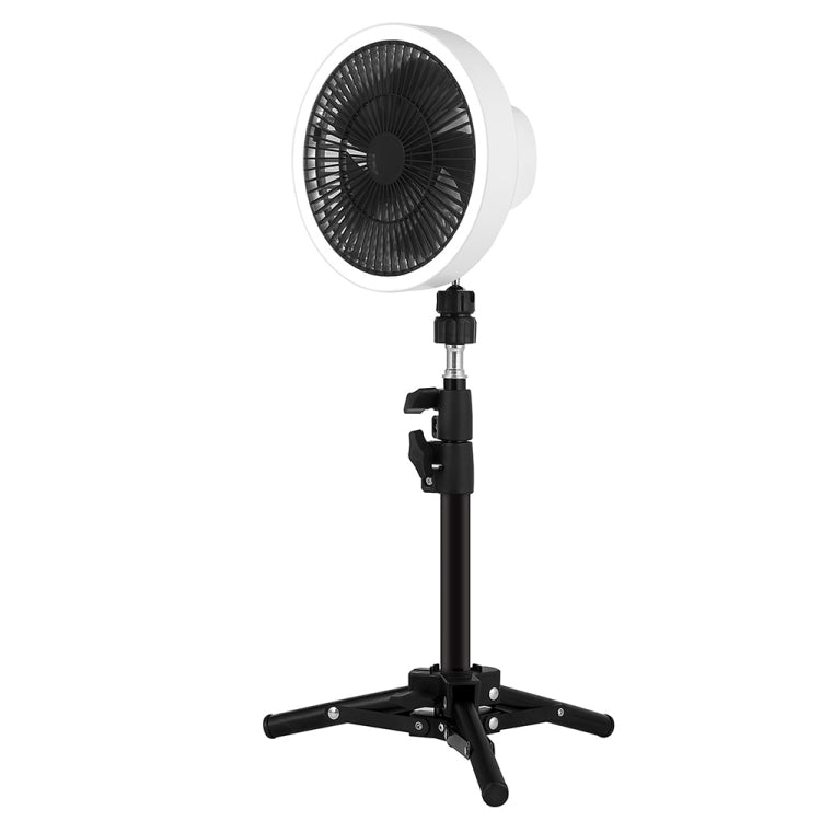 ZK-01 7インチ屋外キャンプ用LEDライト三脚ファン ポータブル多機能パワーバンク吊り下げファン