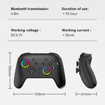 Nintendo Switch / Switch PRO用 ワイヤレスBluetooth 体感振動ゲームパッド, ブラックゴールド, ホワイトグリーン, ブラック, ホワイト