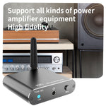 Bluetooth 5.2オーディオレシーバー 3.5MM AUX 同軸 光ファイバー APTX HD Bluetoothアダプター、D300