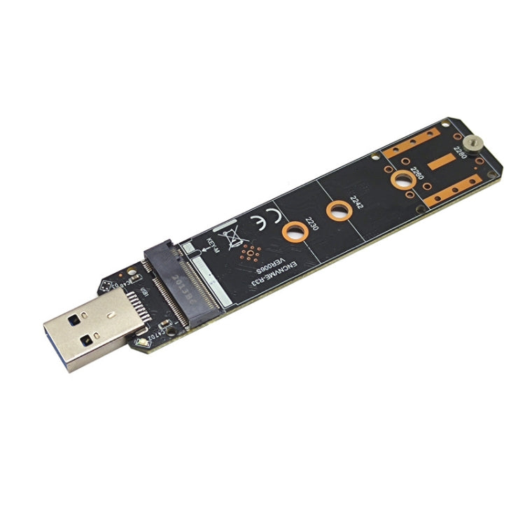 ENCNVME-R33 USB 3.2 Gen 2 10GbpsからNVMe M.2 SSDアダプター RTL9210チップ搭載 Mキー M2 NVMe用、ENCNVME-R33