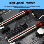 M2 M-EKY PCIE3.0からSATA6G転送拡張カード 6ポートハードディスク拡張アダプターカード、6ポート