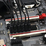 M2 M-EKY PCIE3.0からSATA6G転送拡張カード 6ポートハードディスク拡張アダプターカード、6ポート
