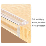 PVC家庭用透明衝突防止ストリップ家具用ソフトエッジプロテクター、1cm x 1m、1cm x 2m、1.5cm x 1m、1.5cm x 2m、2cm x 1m、2cm x 2m