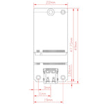 M.2 NVMEハードディスクボックス転送カード RTL9210Bチップ タイプ-C / USB-C USB3.1 Gen2 10Gbps