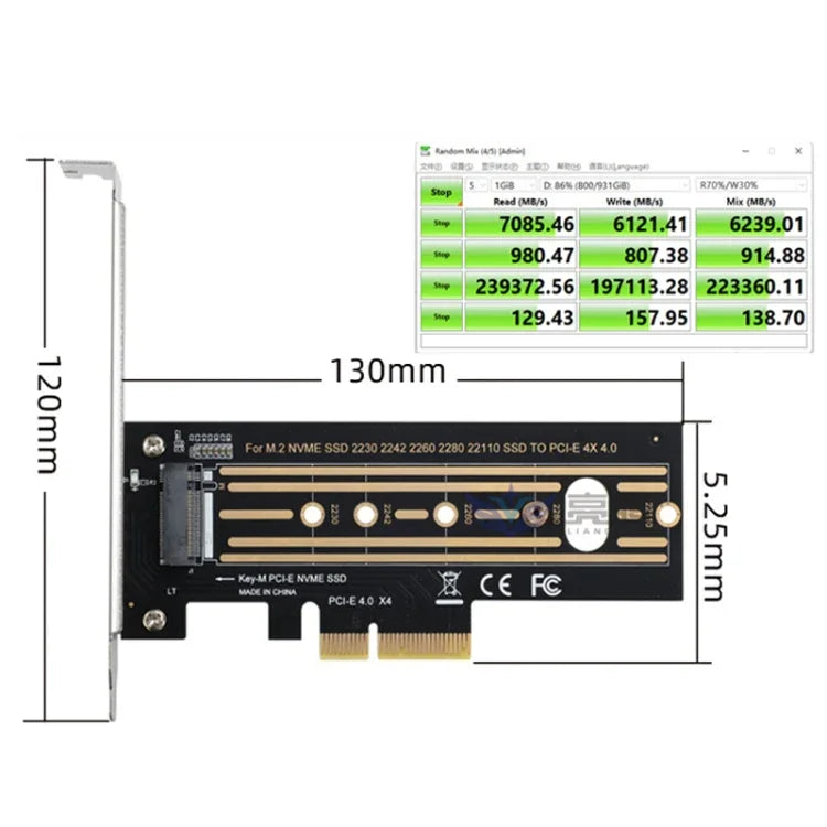 2個セット M.2 ライザーカード NVMe SSD から PCI-E X4 4.0 GEN4